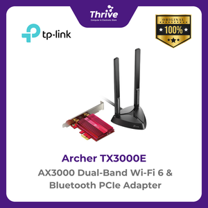 AX3000 Dual-Band Wi-Fi 6 & Bluetooth PCIe Adapter - Archer TX3000E