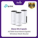 Load image into Gallery viewer, AC1200 Dual-Band Gigabit Wireless Mesh Router - Deco M4 3-pack