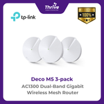 Load image into Gallery viewer, AC1300 Dual-Band Gigabit Wireless Mesh Router - Deco M5 3-pack
