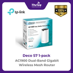 Load image into Gallery viewer, AC1900 Dual-Band Gigabit Wireless Mesh Router - Deco S7 1-pack
