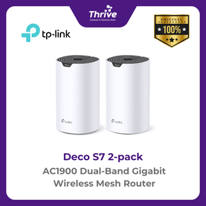 AC1900 Dual-Band Gigabit Wireless Mesh Router - Deco S7 2-pack