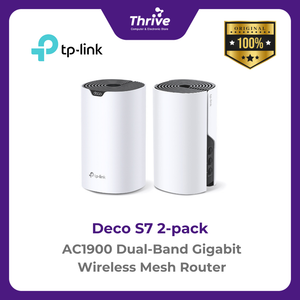 AC1900 Dual-Band Gigabit Wireless Mesh Router - Deco S7 2-pack