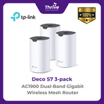 Load image into Gallery viewer, AC1900 Dual-Band Gigabit Wireless Mesh Router - Deco S7 3-pack
