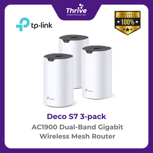 AC1900 Dual-Band Gigabit Wireless Mesh Router - Deco S7 3-pack