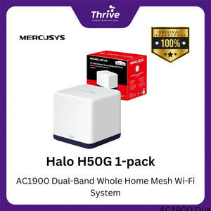 Halo H50G 1-pack AC1900 Dual-Band Whole Home Mesh Wi-Fi System