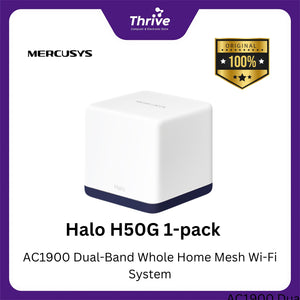 Halo H50G 1-pack AC1900 Dual-Band Whole Home Mesh Wi-Fi System