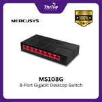 Load image into Gallery viewer, MS108G 8-Port Gigabit Desktop Switch
