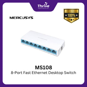 MS108 8-Port Fast Ethernet Desktop Switch