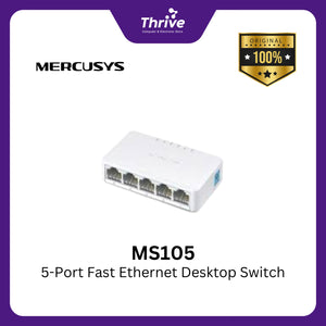 MS105 5-Port Fast Ethernet Desktop Switch