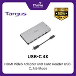 Load image into Gallery viewer, USB-C 4K HDMI Video Adapter and Card Reader USB-C, Alt-Mode
