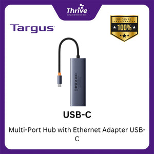 USB-C Multi-Port Hub with Ethernet Adapter USB-C