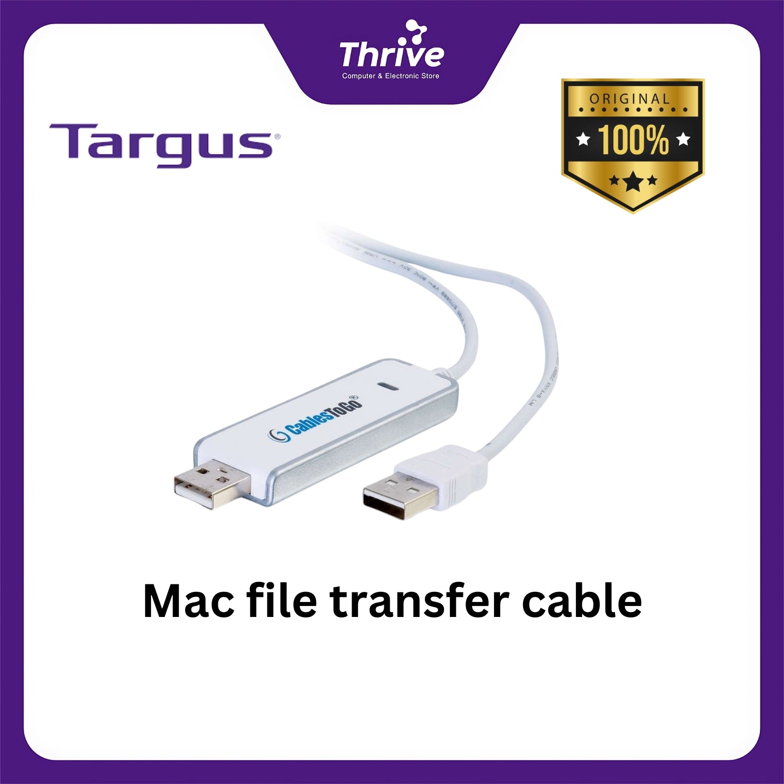 Mac file transfer cable - Sultan Store