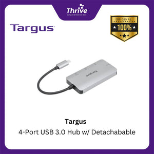 Targus 4-Port USB 3.0 Hub w/ Detachabable