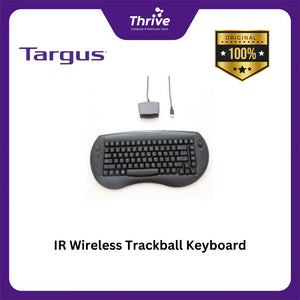 IR Wireless Trackball Keyboard