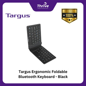 Targus Ergonomic Foldable Bluetooth Keyboard - Black