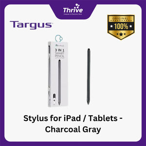 Stylus for iPad / Tablets -  Charcoal Gray