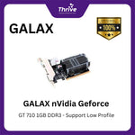 Load image into Gallery viewer, GALAX nVidia Geforce GT 710 1GB DDR3 - Support Low Profile