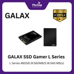 Load image into Gallery viewer, GALAX SSD Gamer L Series 480GB (R:560MB/S W:540 MB/s)