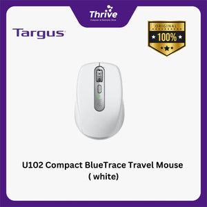 U102 Compact BlueTrace Travel Mouse ( white)