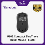 Load image into Gallery viewer, U102 Compact Blue Trace Travel Mouse ( black)
