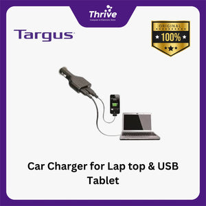 Car Charger for Lap top & USB Tablet