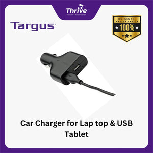 Car Charger for Lap top & USB Tablet