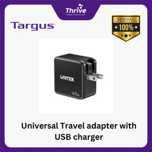 Universal Travel adapter with USB charger