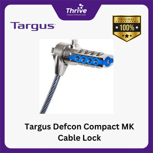 Targus Defcon Compact MK Cable Lock