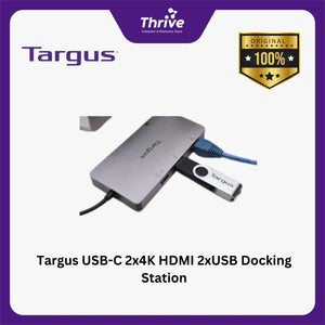 Targus USB-C 2x4K HDMI 2xUSB Docking Station