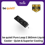 Load image into Gallery viewer, be quiet! Pure Loop 2 360mm Liquid Cooler - Quiet &amp; Superior Cooling - 3x Pure Wings 3 120mm PWM High-Speed Fan
