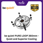 Load image into Gallery viewer, be quiet! PURE LOOP 360mm - Quiet and Superior Cooling - 3x Pure Wings 2 120mm PWM
