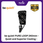 Load image into Gallery viewer, be quiet! PURE LOOP 240mm - Quiet and Superior Cooling - 2x Pure Wings 2 120mm PWM
