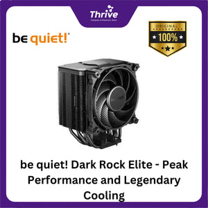 be quiet! Dark Rock Elite - Peak Performance and Legendary Cooling - ARGB Leds - 2x Silent Wings 135mm PWM Fan