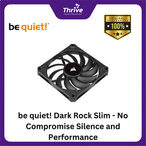 be quiet! Dark Rock Slim - No Compromise Silence and Performance - 1x Silent Wings 3 120mm PWM fan