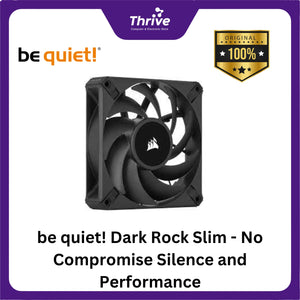 be quiet! Dark Rock Slim - No Compromise Silence and Performance - 1x Silent Wings 3 120mm PWM fan