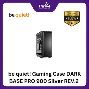 be quiet! Gaming Case DARK BASE PRO 900 Silver REV.2 - Modular Construction - Fully Window Side Panel