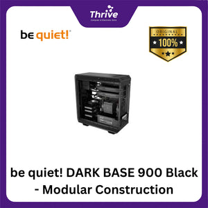 be quiet! DARK BASE 900 Black - Modular Construction