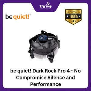 be quiet! Dark Rock Pro 4 - No Compromise Silence and Performance - 2x Silent Wings 135mm PWM fan