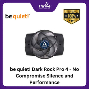 be quiet! Dark Rock Pro 4 - No Compromise Silence and Performance - 2x Silent Wings 135mm PWM fan