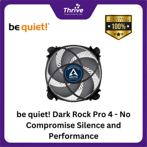 be quiet! Dark Rock Pro 4 - No Compromise Silence and Performance - 2x Silent Wings 135mm PWM fan