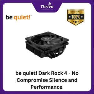 be quiet! Dark Rock 4 - No Compromise Silence and Performance - 1x Silent Wings 135mm PWM fan