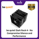 Load image into Gallery viewer, be quiet! Dark Rock 4 - No Compromise Silence and Performance - 1x Silent Wings 135mm PWM fan
