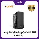 Load image into Gallery viewer, be quiet! Gaming Case SILENT BASE 802 Black With Side Window - FREE 3 PCS Pure Wings 2 140mm fans
