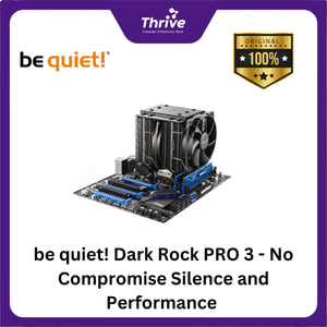 be quiet! Dark Rock PRO 3 - No Compromise Silence and Performance - Dual Fan - Winner Reddot Award