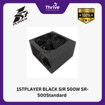 Load image into Gallery viewer, 1STPLAYER BLACK SIR 500W SR-500Standard 80+ Certified - Efficiency Up To 85% - 3 Years Warranty
