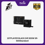 Load image into Gallery viewer, 1STPLAYER BLACK SIR 500W SR-500Standard 80+ Certified - Efficiency Up To 85% - 3 Years Warranty
