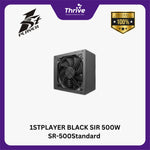 Load image into Gallery viewer, 1STPLAYER BLACK SIR 500W SR-500Standard 80+ Certified - Efficiency Up To 85% - 3 Years Warranty
