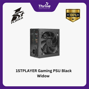 1STPLAYER Gaming PSU Black Widow PS-600AX 80+ Bronze Modular With Flat cable