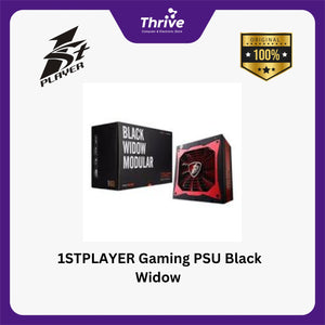 1STPLAYER Gaming PSU Black Widow 700W PS-700AX (80Plus Bronze) Modular With Flat cable