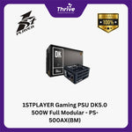 Load image into Gallery viewer, 1STPLAYER Gaming PSU DK5.0 500W Full Modular - PS-500AX(BM) (80+ Bronze) - 3 Years Warranty Replacement
